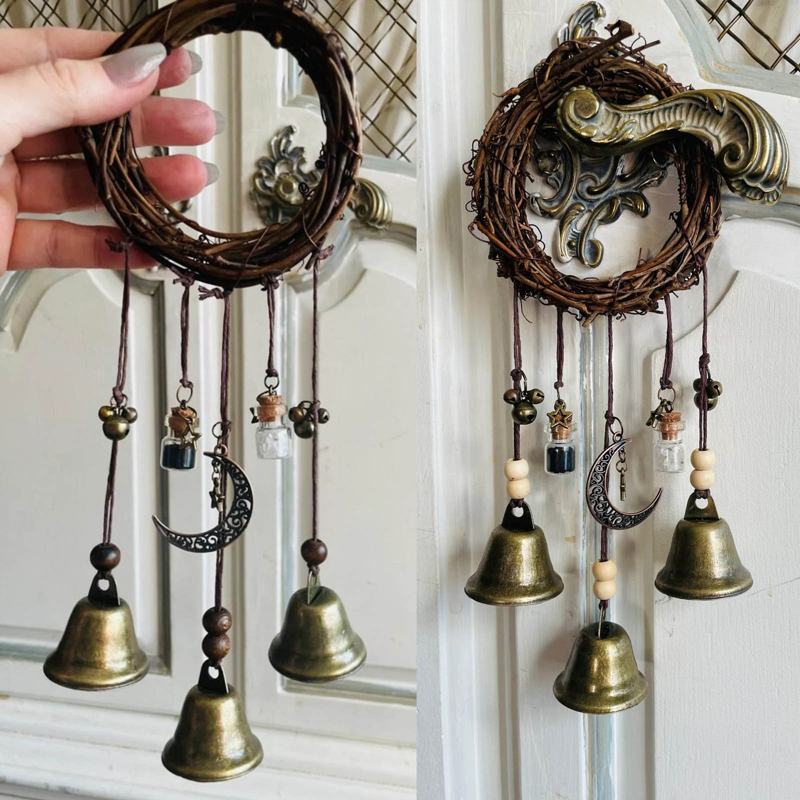 Witch Bells Protection Door Handle Decor