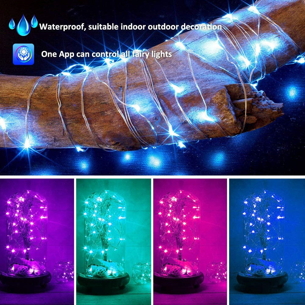 Magical Christmas Tree Colored Lights with Remote Control🎄1 units = 50% discount + Free shipping