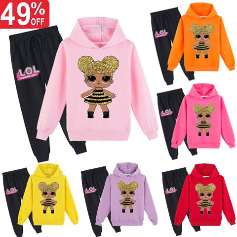 Christmas Sale 49% OFF💥LOL Hoodie and Pants Set for Children🔥(Buy 2 Free Shipping)