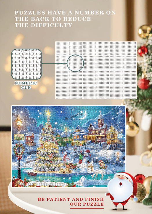 🎄🎅Christmas Calendar Jigsaw Puzzle 1008pcs🧩