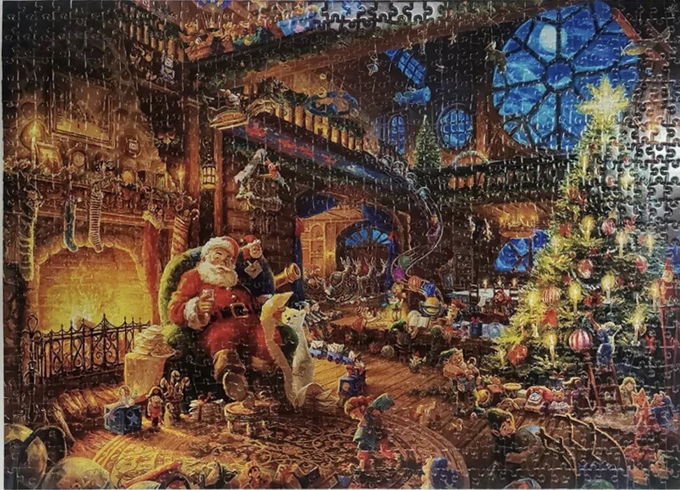 🎄🎅Christmas Calendar Jigsaw Puzzle 1008pcs🧩