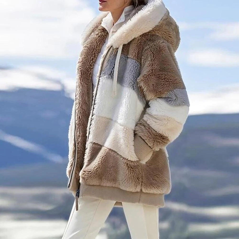 🐑Winter Funny Big Sale 30% Off -LZYoehin™Lamb Wool Padded Coat(Buy ２ free shipping)