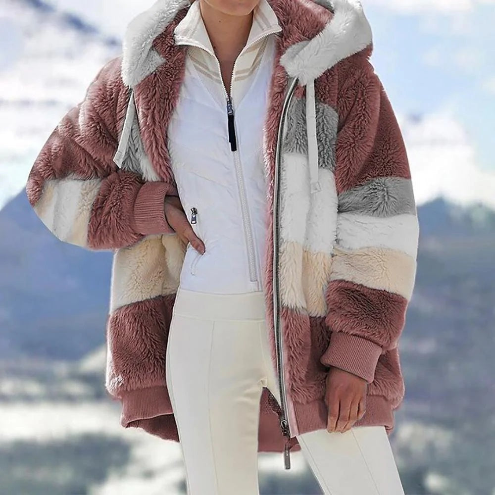 🐑Winter Funny Big Sale 30% Off -LZYoehin™Lamb Wool Padded Coat(Buy ２ free shipping)