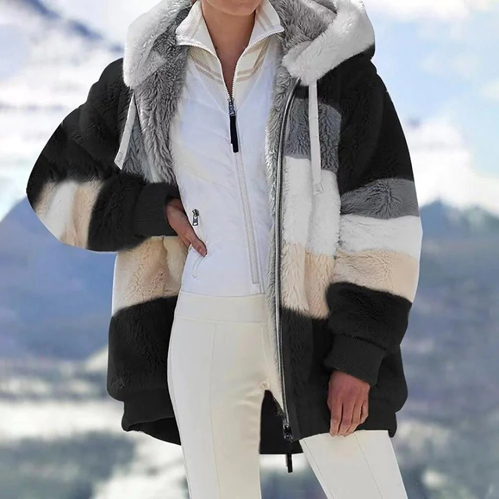 🐑Winter Funny Big Sale 30% Off -LZYoehin™Lamb Wool Padded Coat(Buy ２ free shipping)