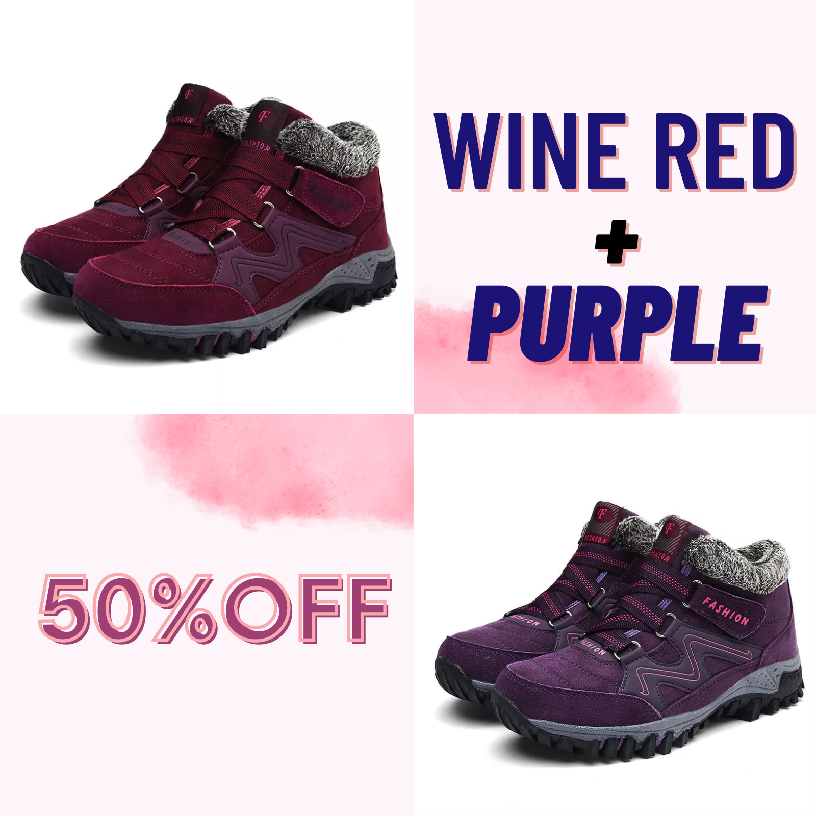 🎄Early Christmas Sale 70% OFF-Women's Winter Thermal Boots