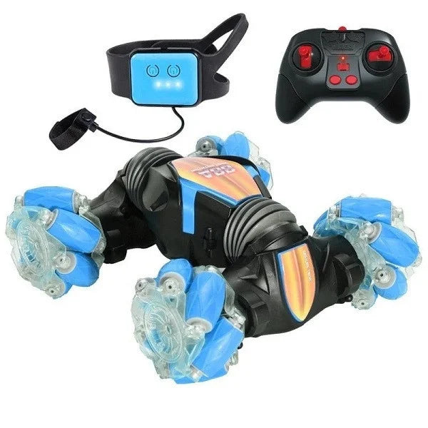 (🔥2023 Hot Sale - Now 50% Off🔥) Gesture Sensing Remote Control Stunt Car with Lights and Music