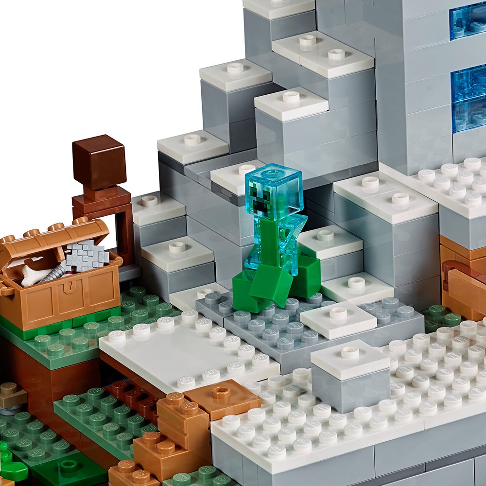 Last Day Promotion)Minecraft The Mountain Cave Building Kit - Free Shipping