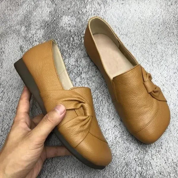 Last Day Promotion 60% OFF - Women's leather soft-soled non-slip shoes