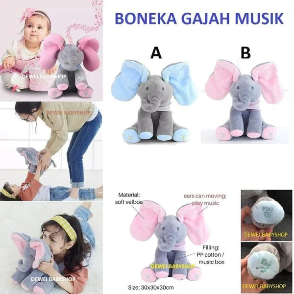 🔥49% OFF🔥 PeekaToy Elephant Plush Toy